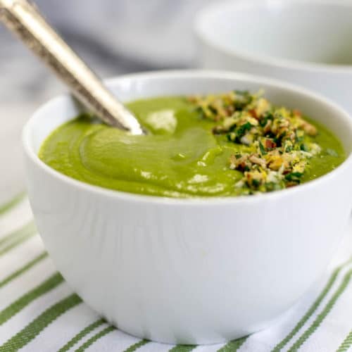 Spinach Soup - Artzy Foodie