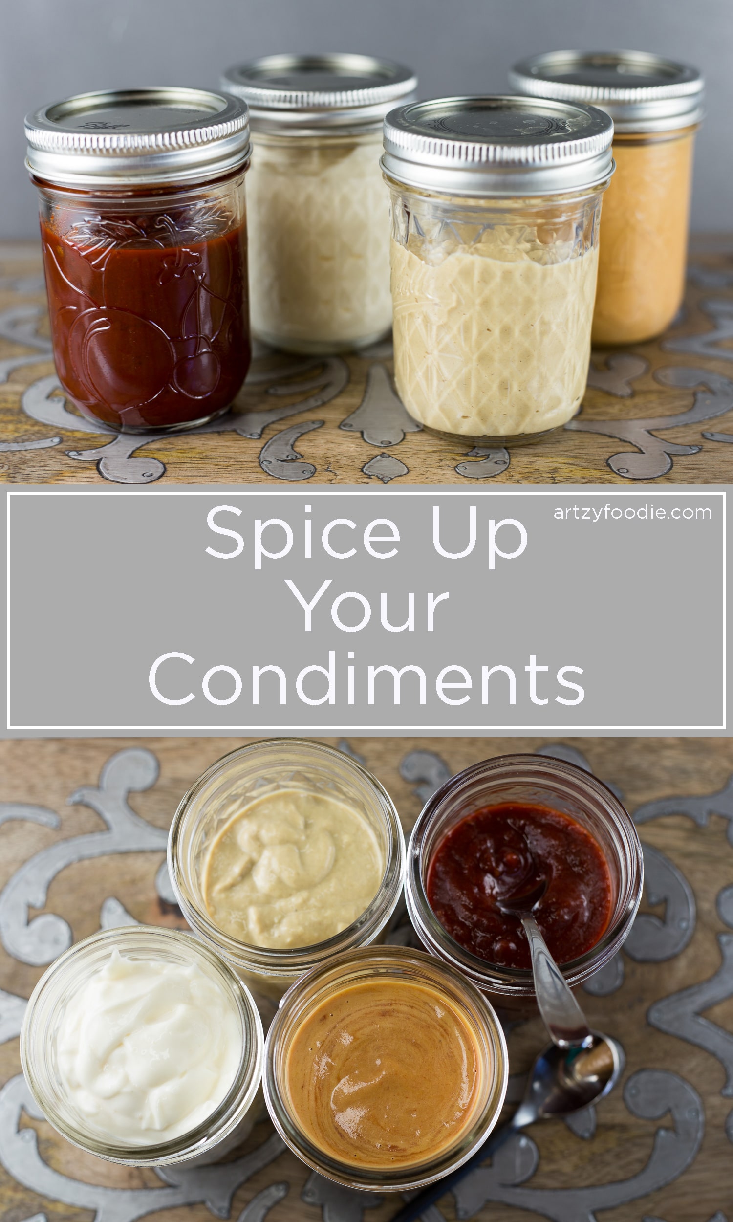 Kick up those boring condiments by adding some extra flavor!