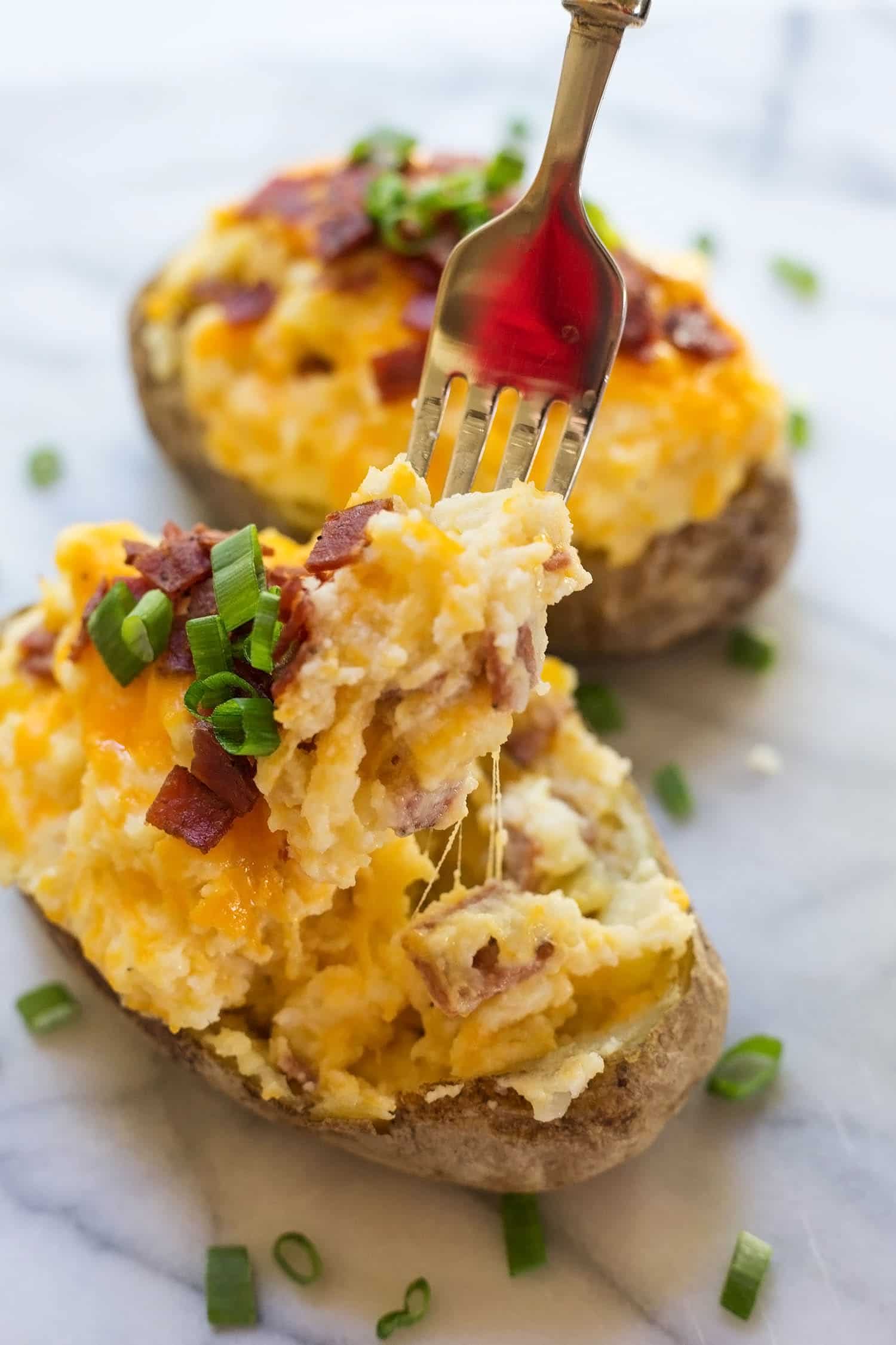 Twice Baked Potatoes - Artzy Foodie