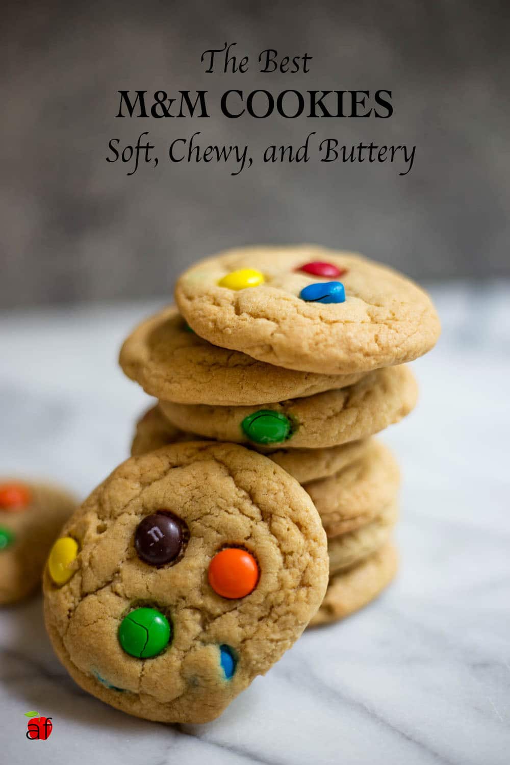 M&M Cookies - Artzy Foodie