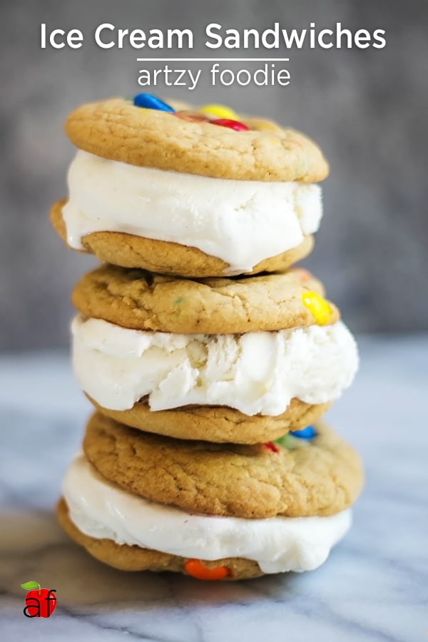 Ice Cream Sandwiches - Artzy Foodie