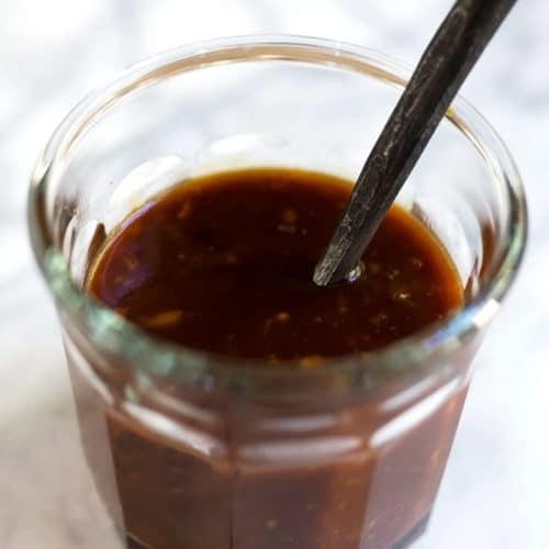Miso Ginger Sauce - Artzy Foodie