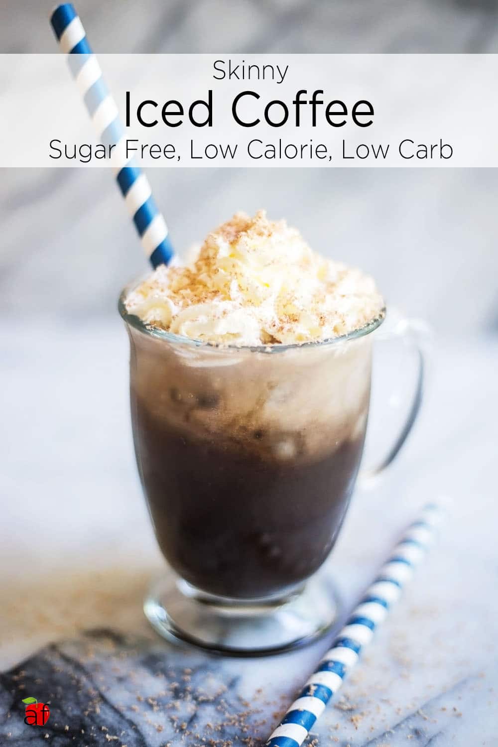 Skinny Iced Coffee - Artzy Foodie