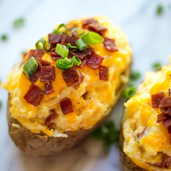 Twice Baked Potatoes - Artzy Foodie