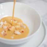 Bowl of lobster bisque