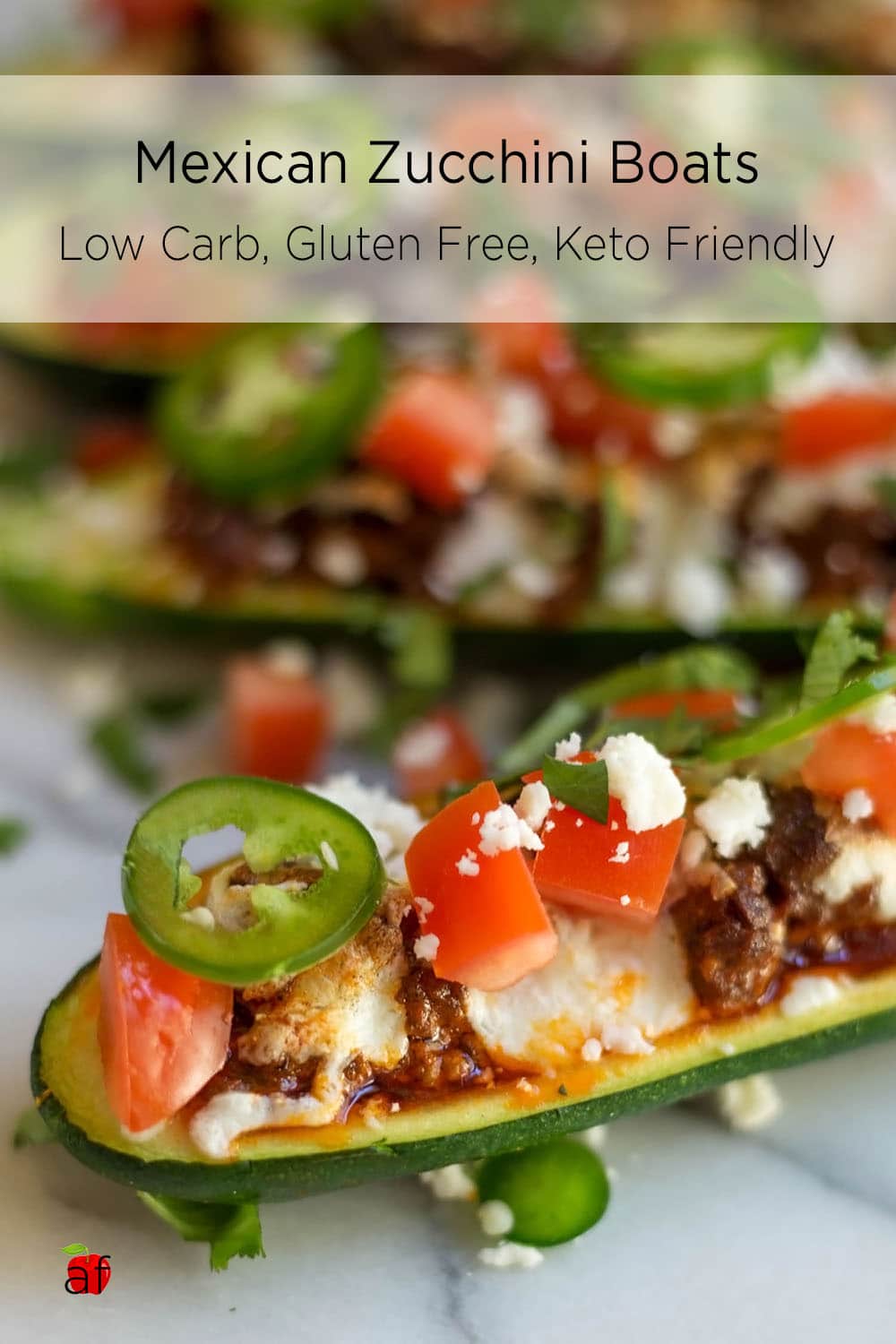 Mexican Zucchini Boats - Artzy Foodie