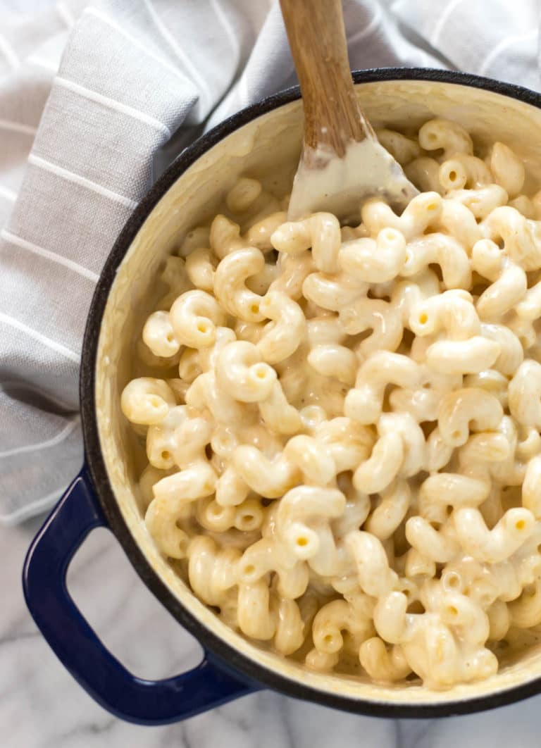 mac and cheese with evaporated milk roux