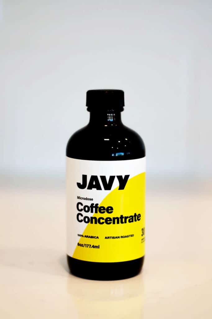 Bottle of Javy Coffee Concentrate